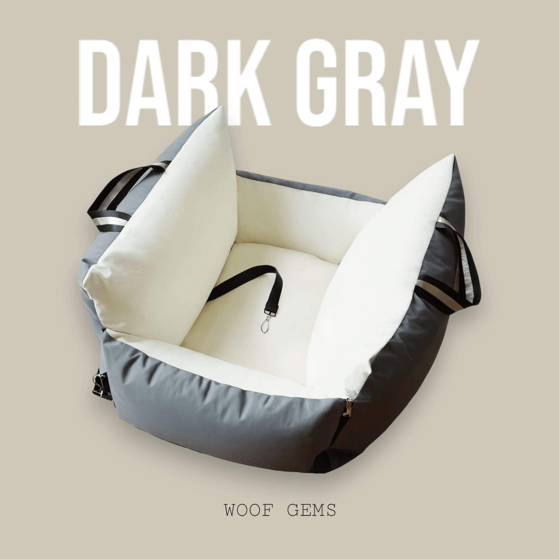 WoofGems® - Duffle Pup Car Seat - Woof Gems